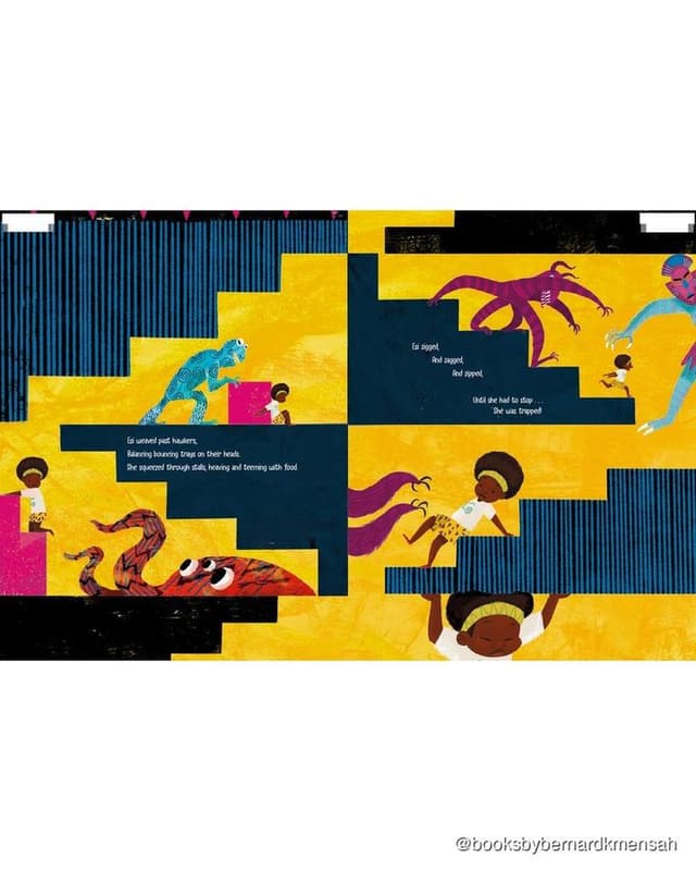 Esi the Brave interior spread 3