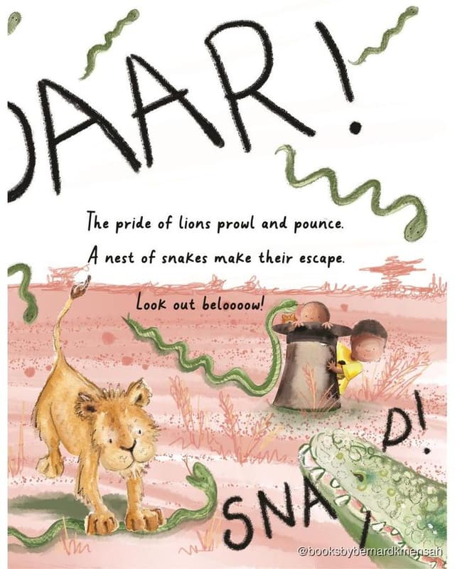The Rainy Day Zoo interior spread 3