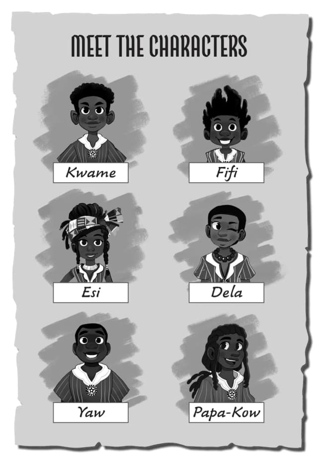 Kwame's Magic Quest #1: Rise of the Green Flame interior spread 4